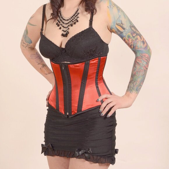 LARGE NWT Bones Skeleton Tight Lacing Corset - Picture 10 of 15
